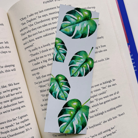 Monstera Bookmark