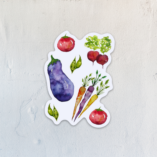 Vibrant Veggies Sticker
