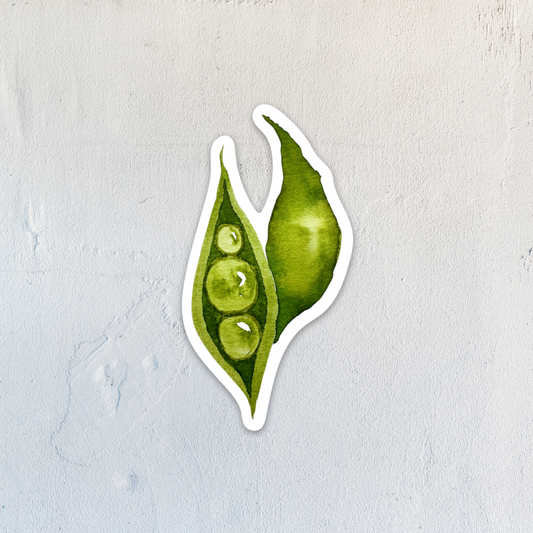 Perky Peas Sticker