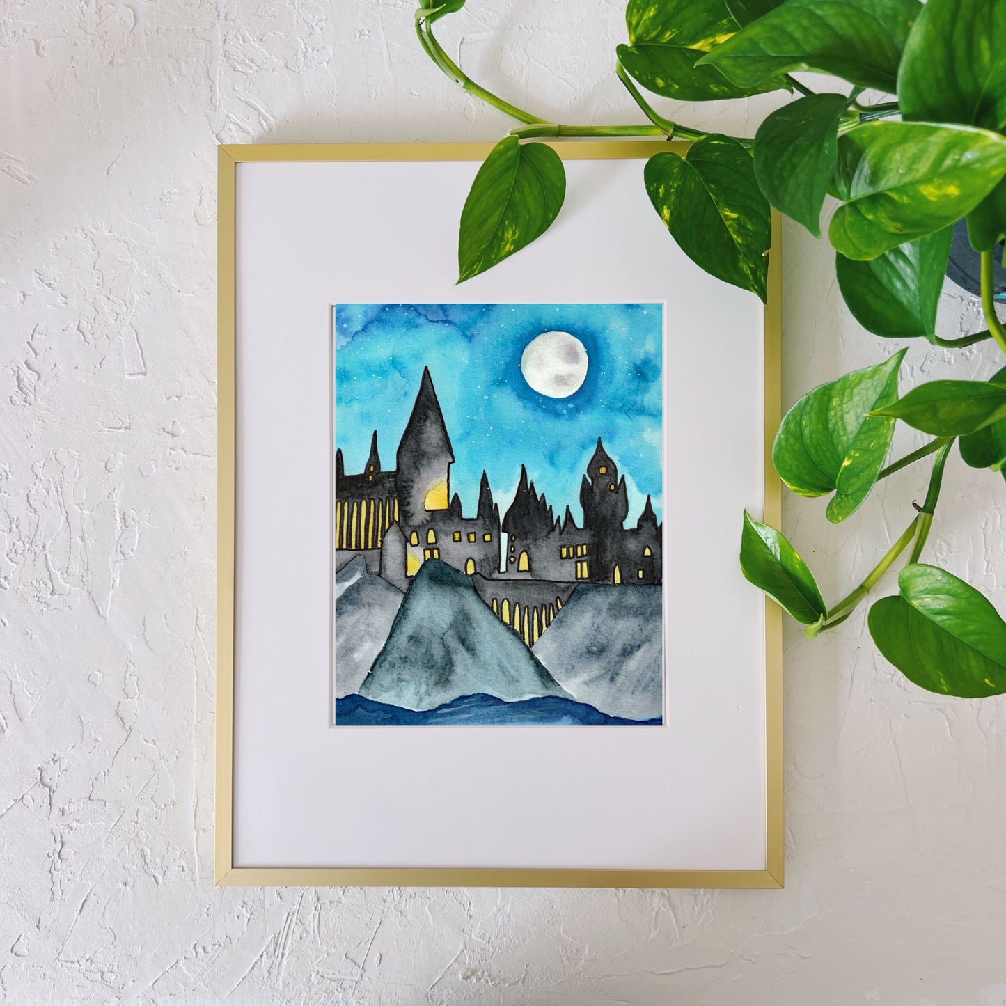 Castle on the Lake Print