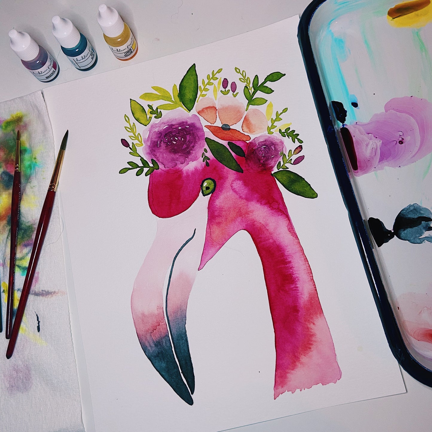 Original Watercolor Painting