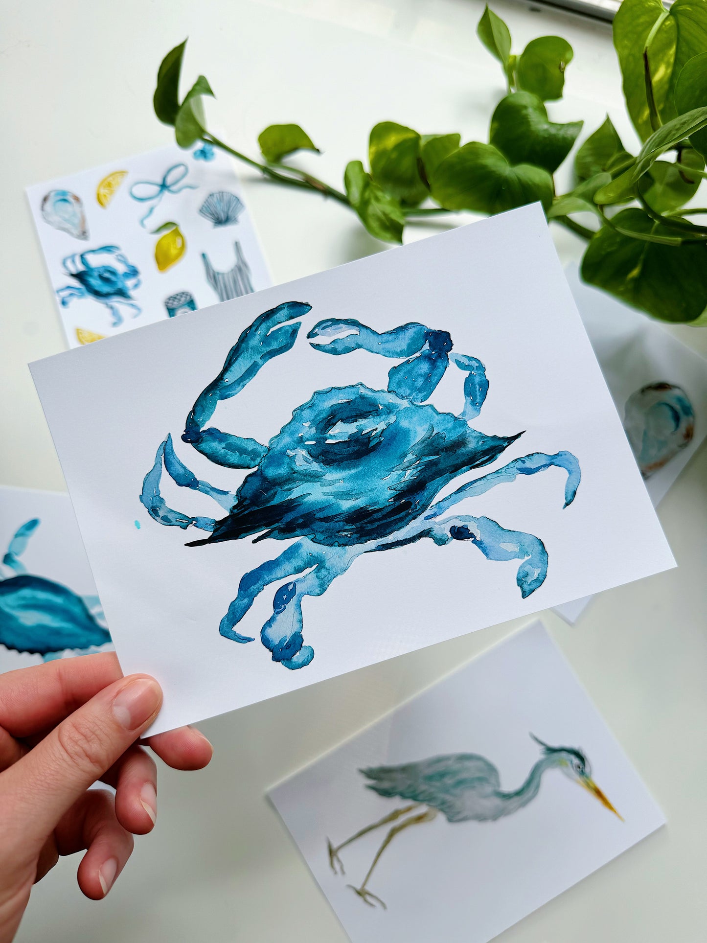 Mr. Crabs Print