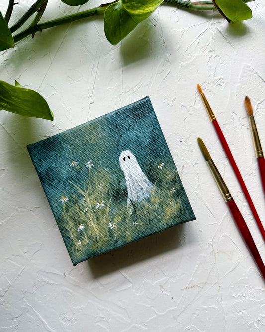 Ghostie in the Meadow