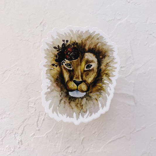 Godric the Lion Sticker